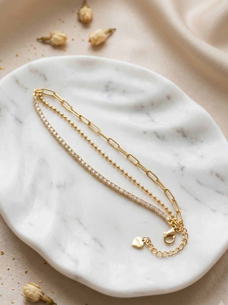TRIELLE LAYER BRACELET