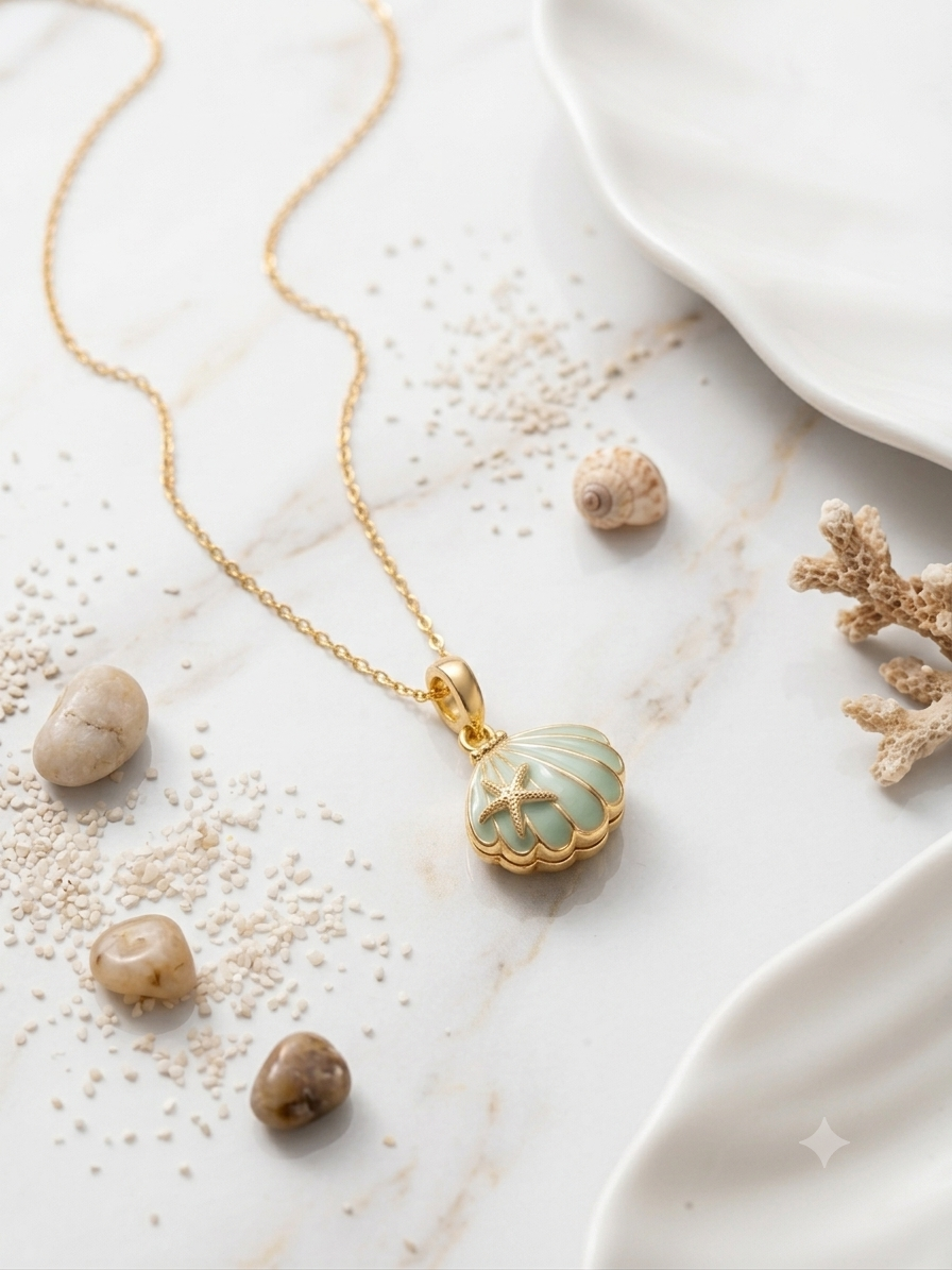 MARIS SHELL NECKLACE