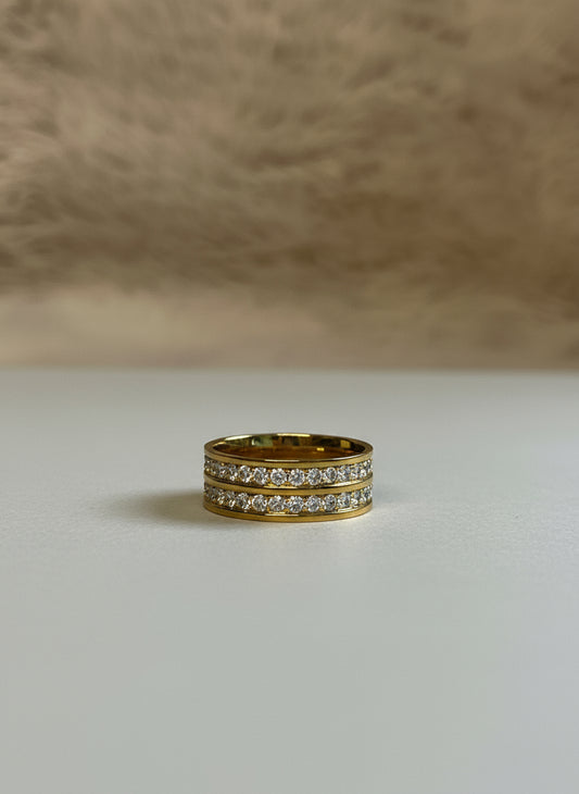 DOUBLE DAZZLE RING