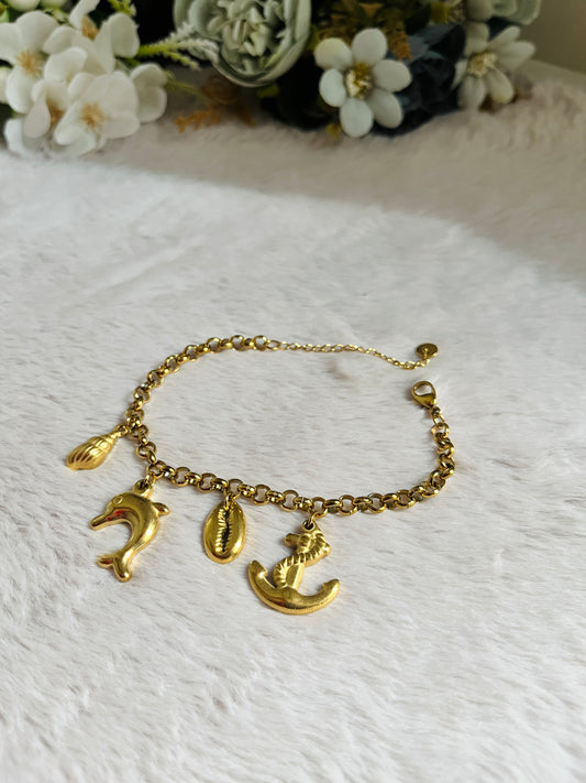 SEASTAR CHARMS BRACELET
