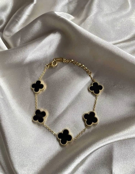 CLOVER BRACELET BLACK